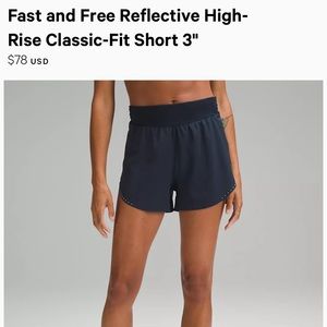 Brand New With tags Lulu Lemon Shorts